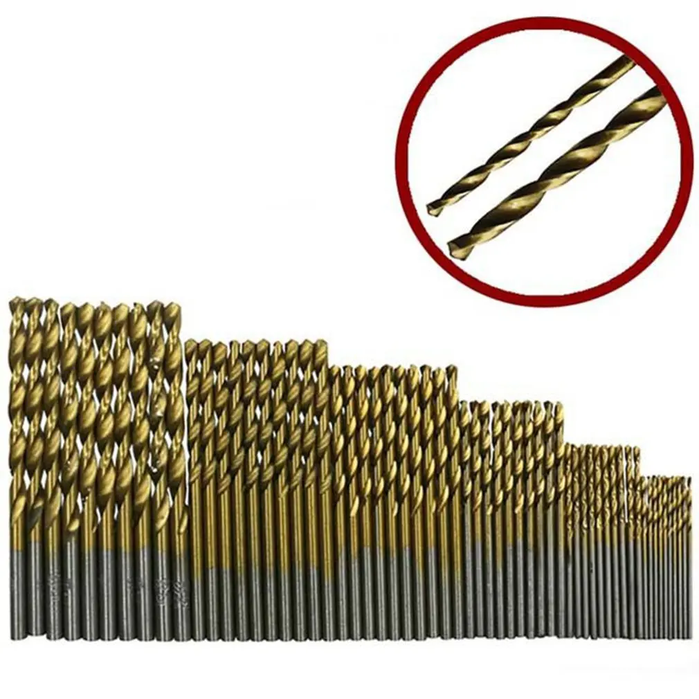 

HSS Steel Cobalt Mini Twist Drill Bit set Straight Shank Hole Opener Power Drilling Punching Tools For DIY WoodWorking