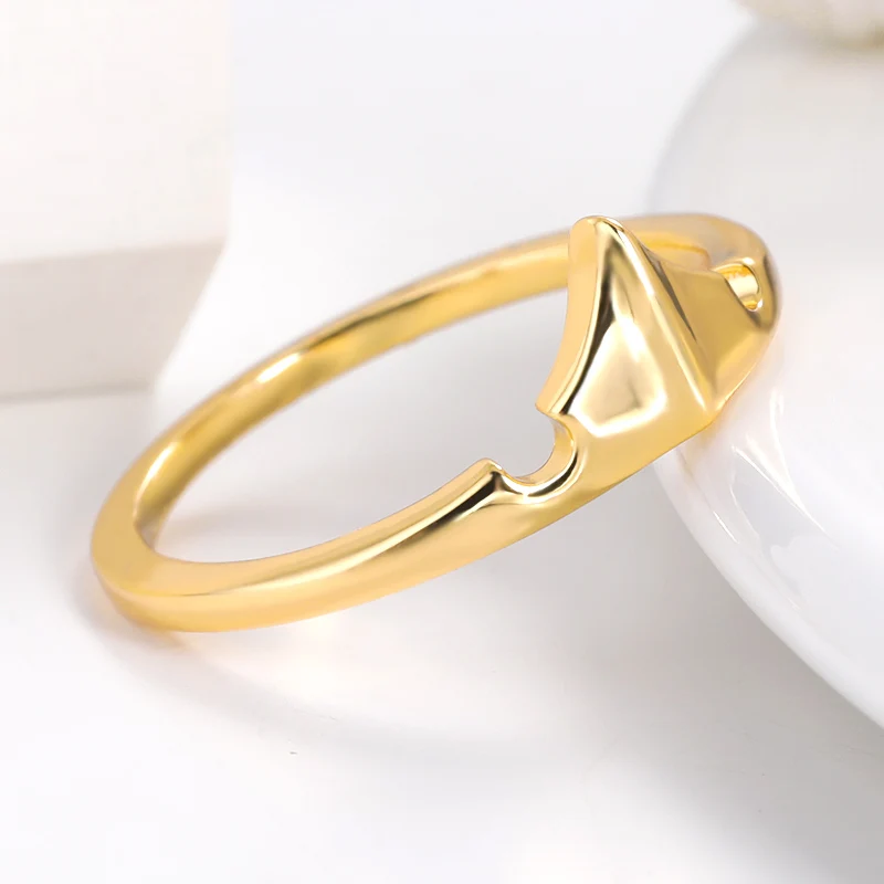 Горячая Распродажа кольцо с короной модное из нержавеющей стали для банкета