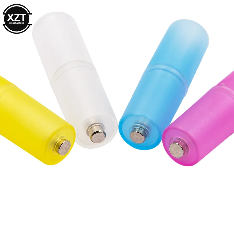 Преобразователь для батарей ААА в АА пластиковый держатель адаптер защита от