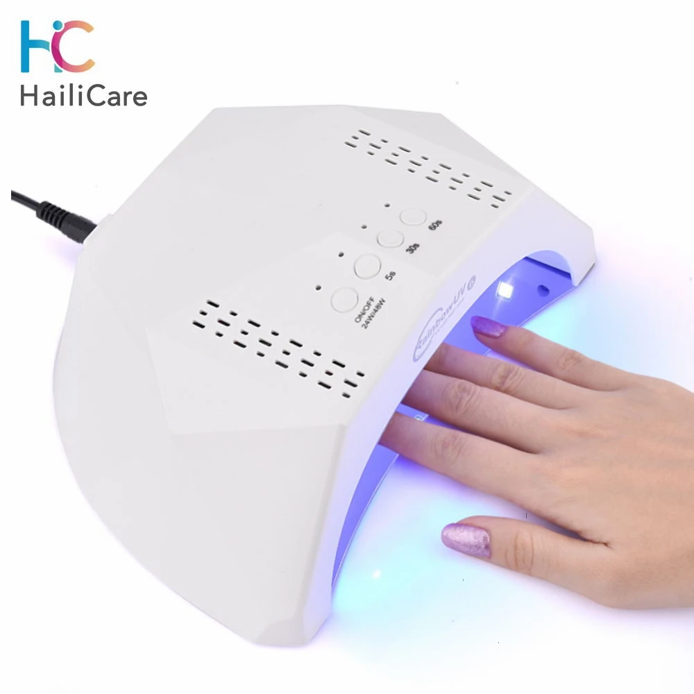 48 Вт/24 Вт УФ светодиодная лампа Профессиональный гель для ногтей Drye оборудование