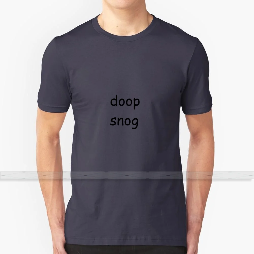 Футболка Doop Snog для мужчин и женщин летние футболки из 100% хлопка новейший Топ популярные Аниме Комикс