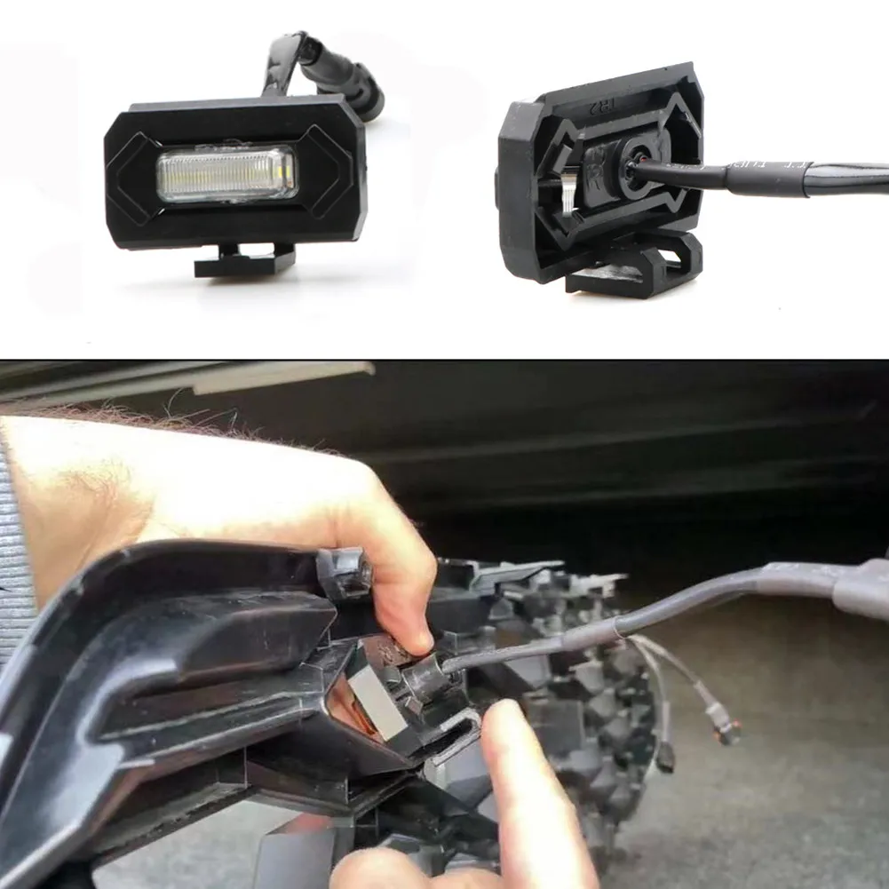 

Для Toyota Tacoma TRD Pro лампы для радиатора, сменные дымовые линзы, светодиодный белые лампы 12 В постоянного тока