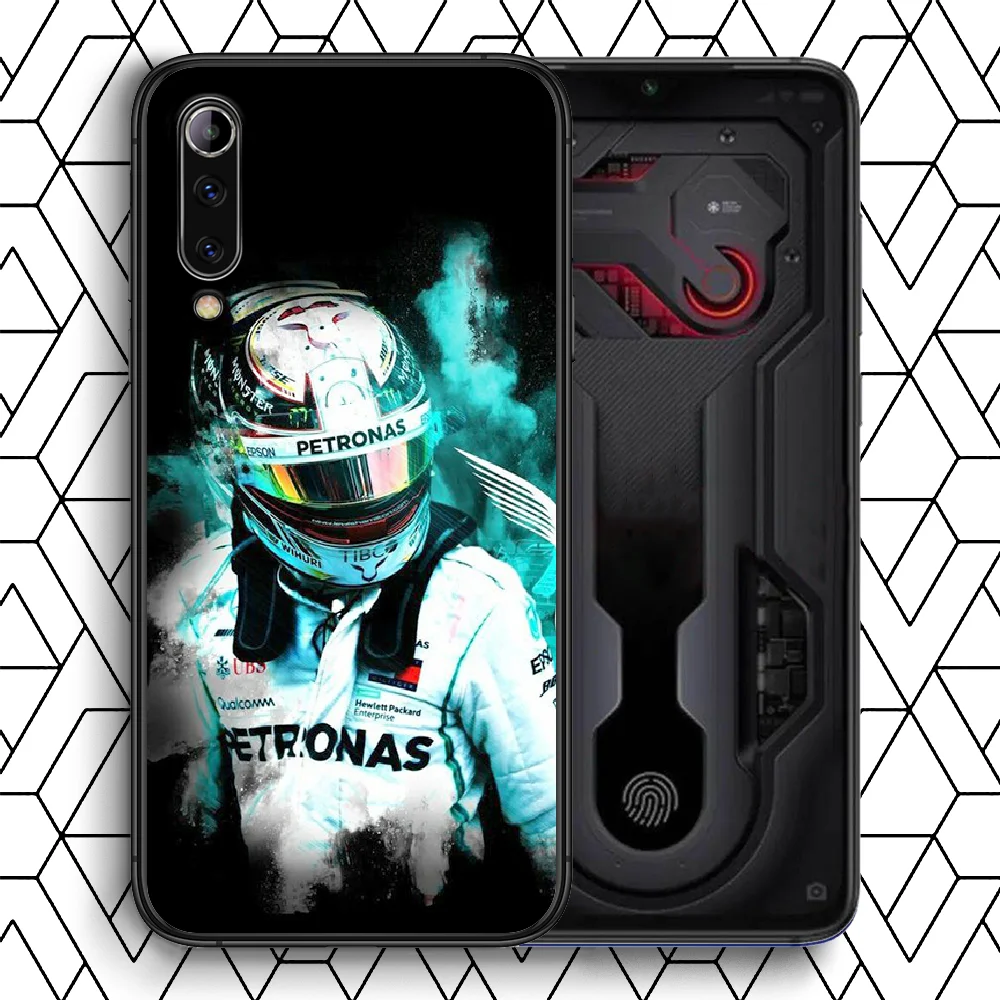 

Hamilton F1 racing racer Phone Case For Xiaomi Mi Note 10 A3 9 MAX 3 A2 8 9 Lite Pro Ultra black Back Soft Cell Fashion Bumper