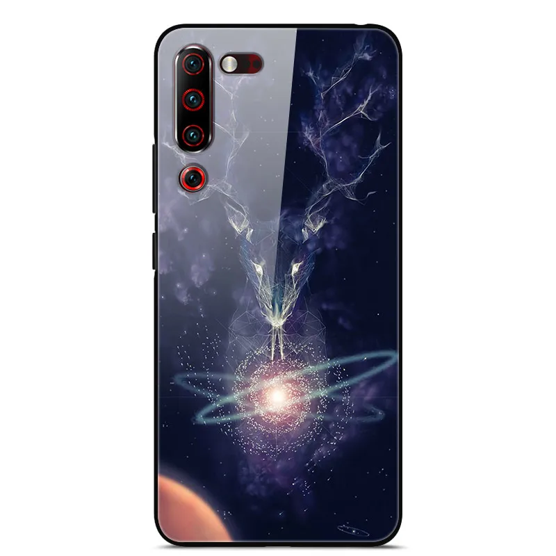 Для lenovo Z6 Pro Чехол Z6 Lite закаленное стекло жесткая задняя крышка чехол для телефона s Для lenovo Z6Pro Z 6 Z6Lite защитный силиконовый бампер - Цвет: 22