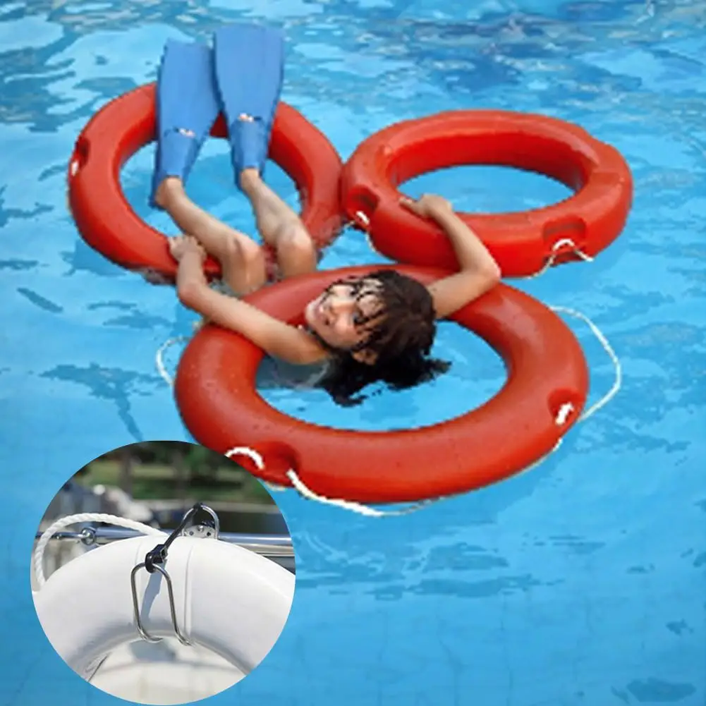 Спасательный круг из нержавеющей стали кронштейн кольцо Подкова Аксессуары для