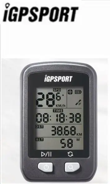 I GPS порт IGS20E стандартный езда на велосипеде компьютер Speedmeter с большим