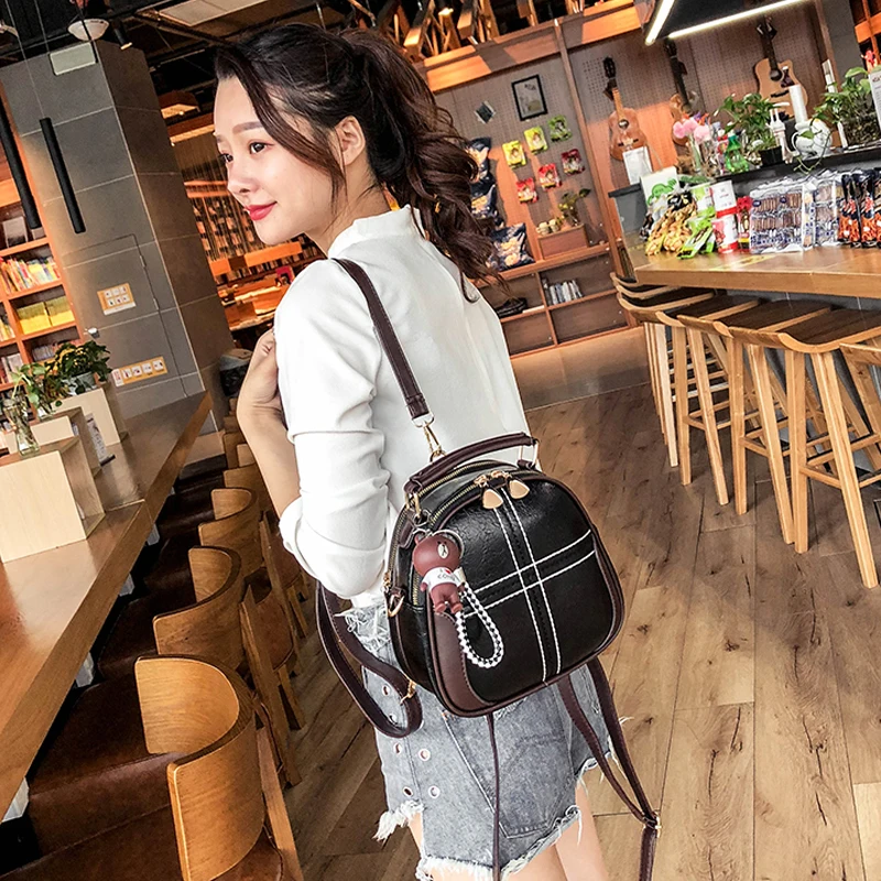 

HJPHOEBAG Fashion PU Leather Women Shoulder Crossbody Bags Ladies Mini Handbags All-match Messenger Bags Shopping Bag YC359