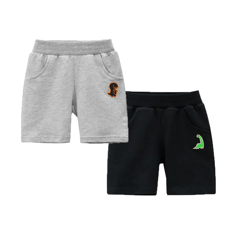 

2 PCS Fashion boy Short Teen Kids Boys children's Summer Loose Casual printing Short Pants