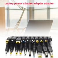 10 pieces set universal for notebook laptop charger power adapter tips jack connector to connect charging
