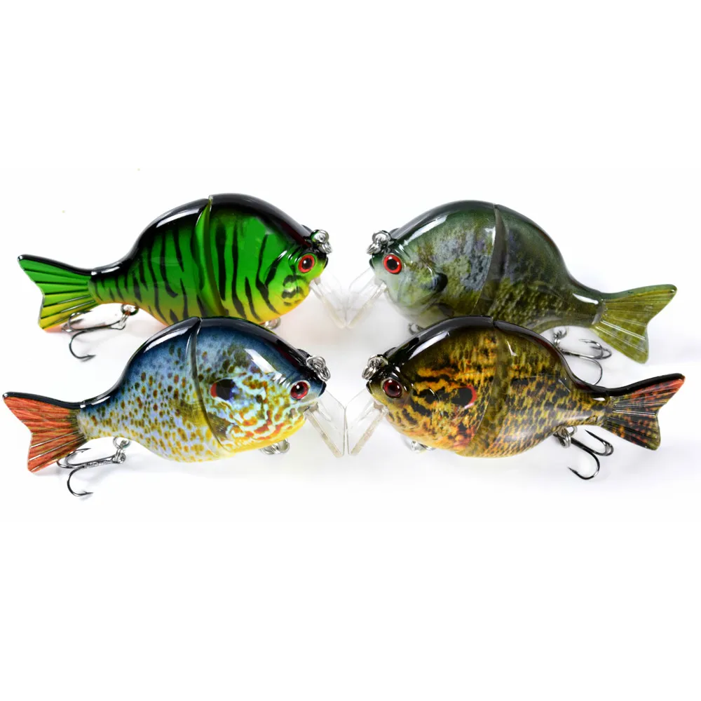 Жесткие пластиковые Картеры Прикормка искусственные приманки Bluegill рыболовные