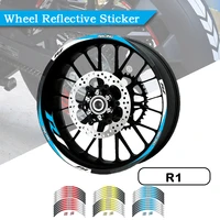strips motorcycle wheel tire stickers car reflective rim tape motorbike bicycle auto decals for yamaha yzf r1 yzfr1ms
