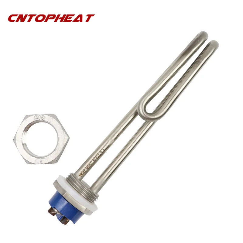 SUS304 DN25 1 &quotBSP 32 мм резьба 220 В/380 В кВт/2 кВт/3 кВт/4 кВт трубчатый нагреватель
