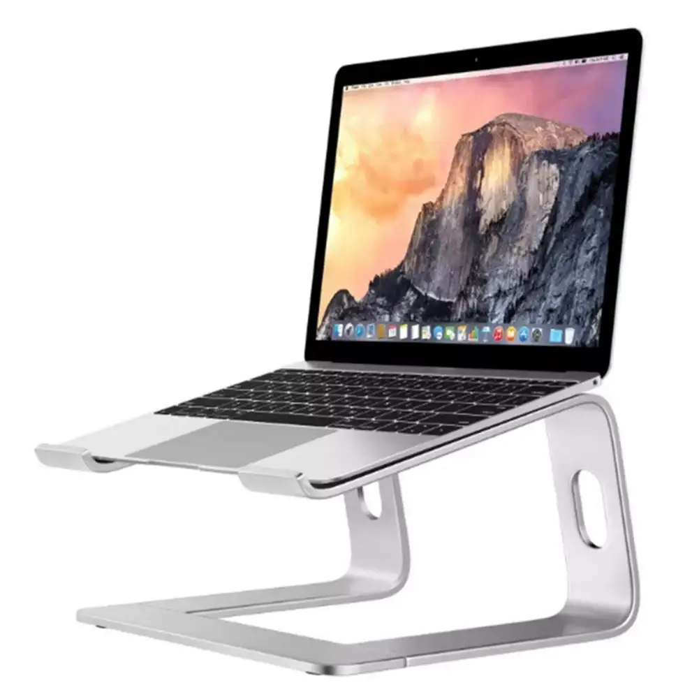 Подставка для ноутбука универсальная съемная портативная прочная алюминиевый