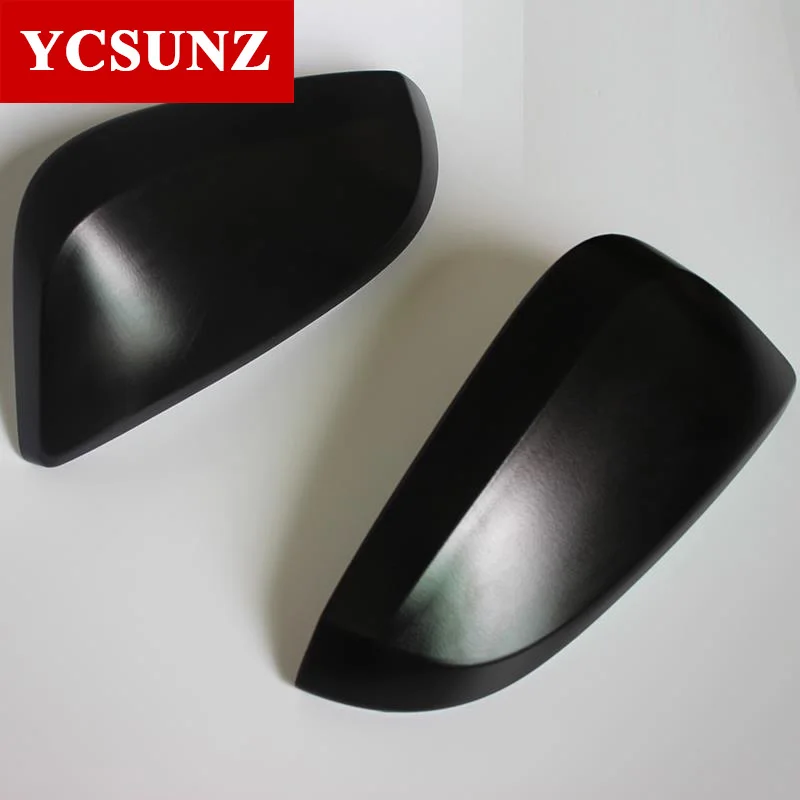 Для Toyota Rav4 2015 Крышка бокового зеркала автомобиля ABS черная зеркальная для 2014 2016