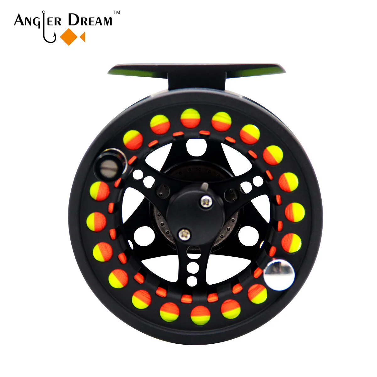 

ANGLER DREAM 3/4/5/6/7/8 WT Fly Reel with Line Combo Aluminum Large Arbor Fly Fishing Reels and Weight Forward Fly Line Combo