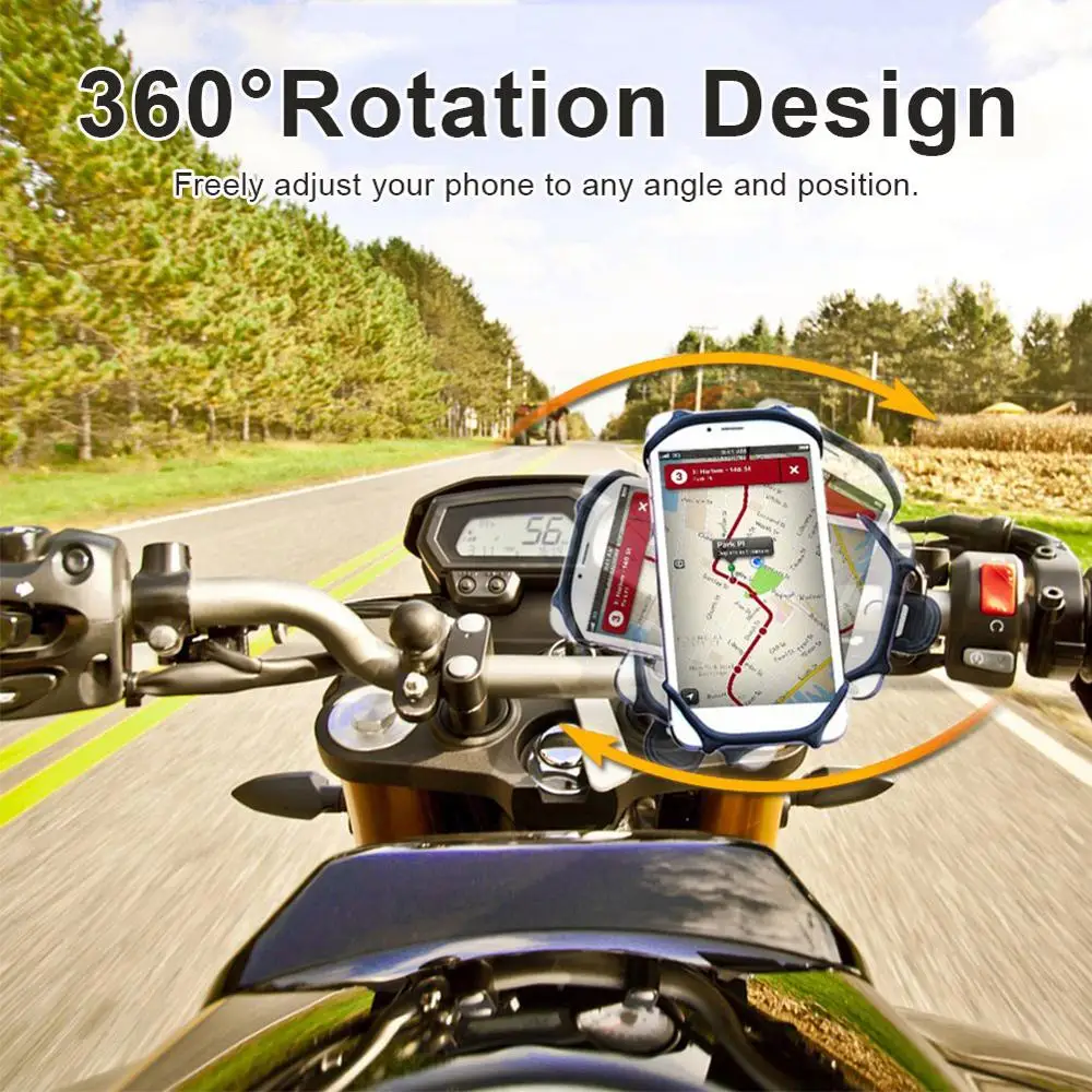 bicycle phone holder for iphone 11 samsung xiaomi 9 universal motorcycle mobile phone holder bike handlebar stand bracket tslm1 free global shipping