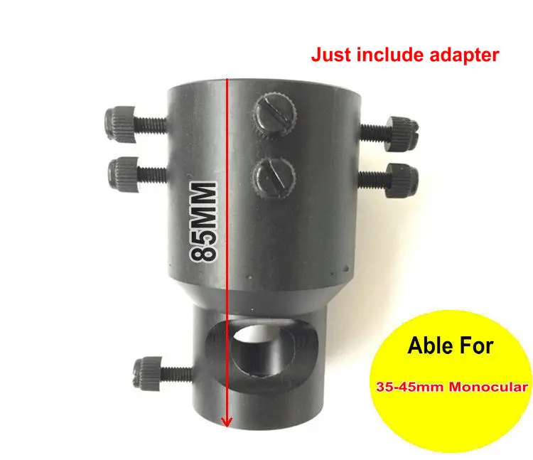 only adapter Ночного видения прицел монитор DIY 4," Вращающийся ЖК-экран камера крепление кольца ИК фонарь Охотничий Тактический прицел Монокуляр - Цвет: only adapter