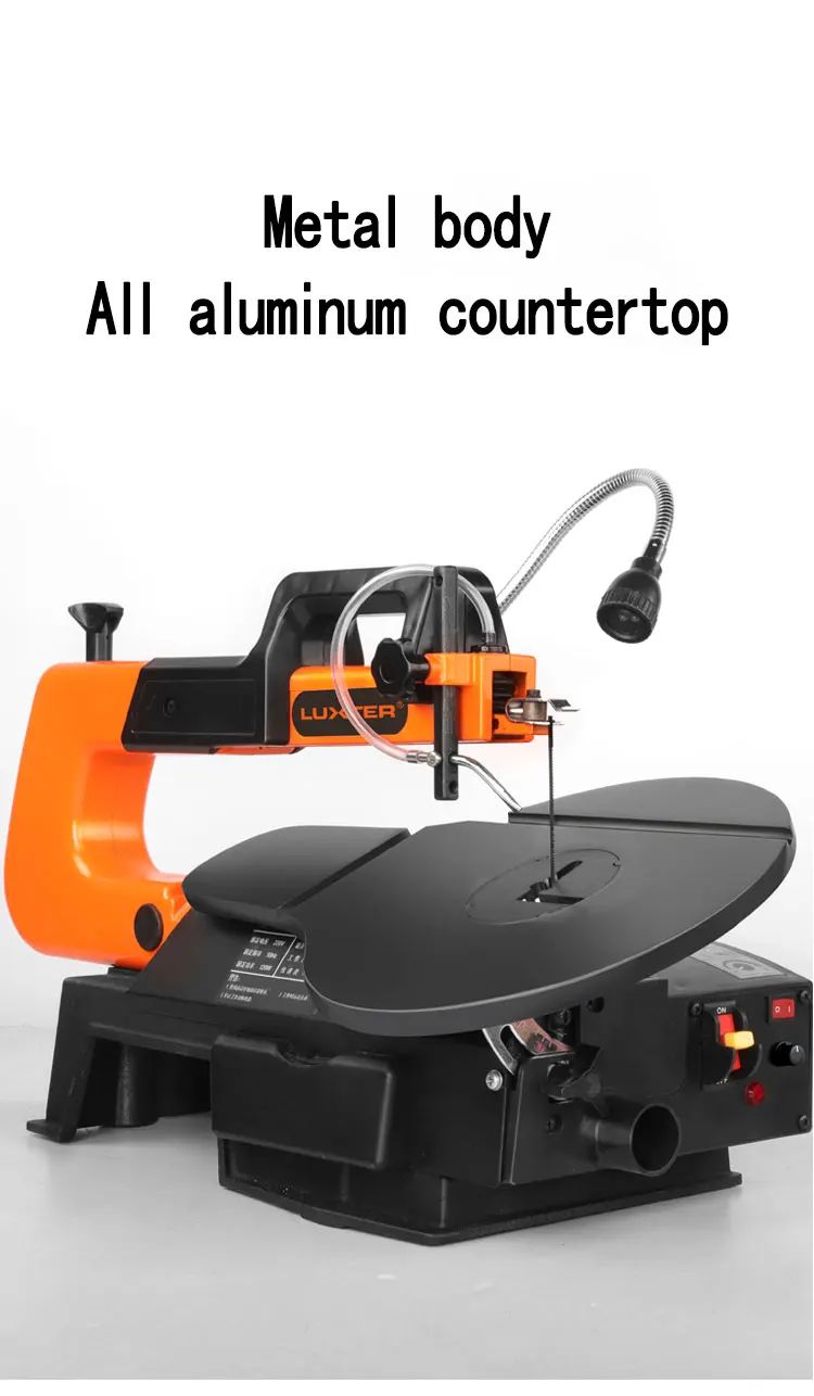 LISM SSA16LV 120 Вт лобзик DIY прокрутка пила для резки древесины Глубина 50 мм пилы(бесплатно 10 шт. лезвия) Скорость Регулируемая машина для резки