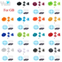 yuxi diy buttons set a b d pad power button rubber conductive button silicone keypad for gameboy classic gb repair parts
