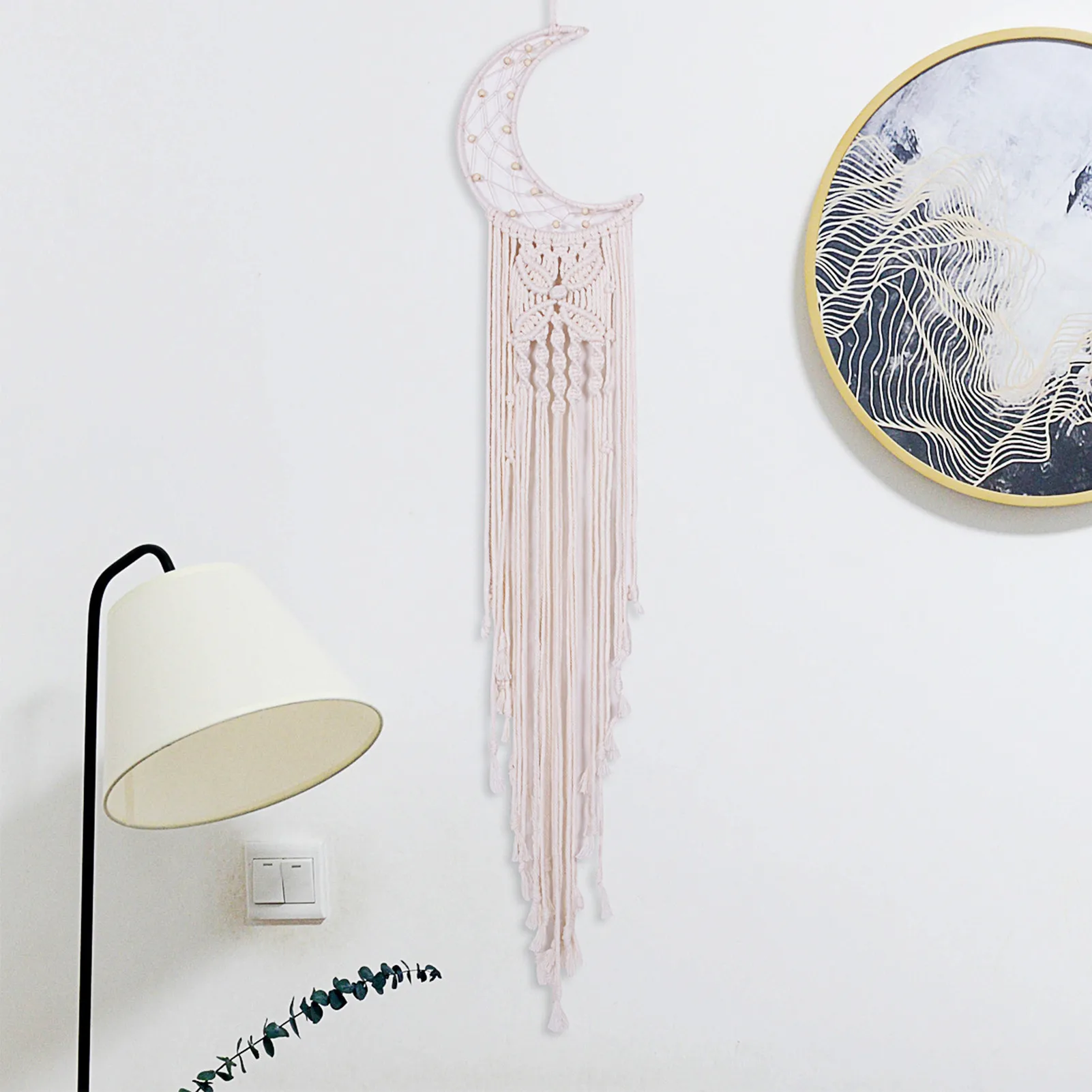 

dream catcher Ornaments Nordic handmade moon/star/butterfly dream catcher home decoration bohemian wall hanging Pendant