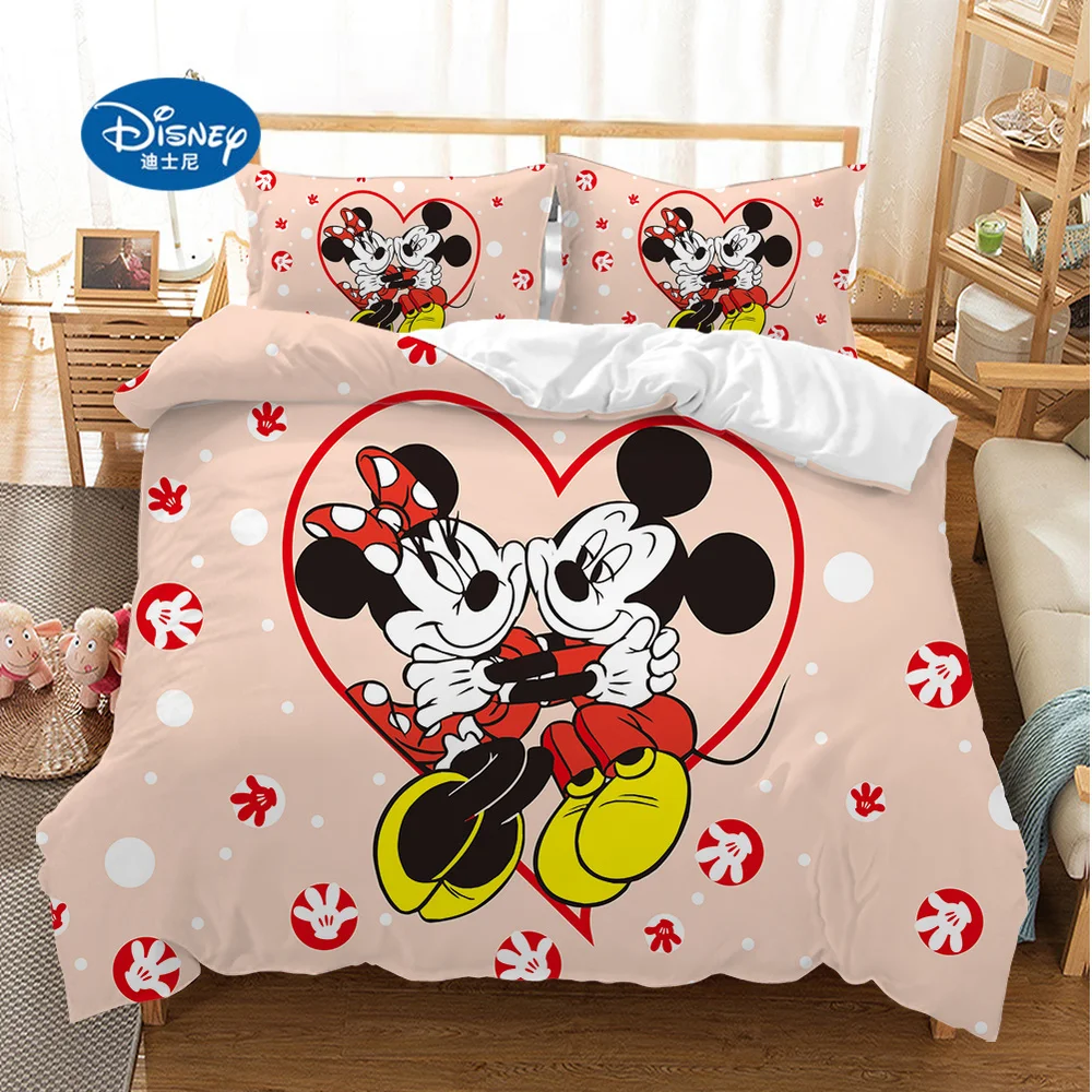 Disney с Микки Маусом Минни Постельное белье близнец полный Король Один двойной