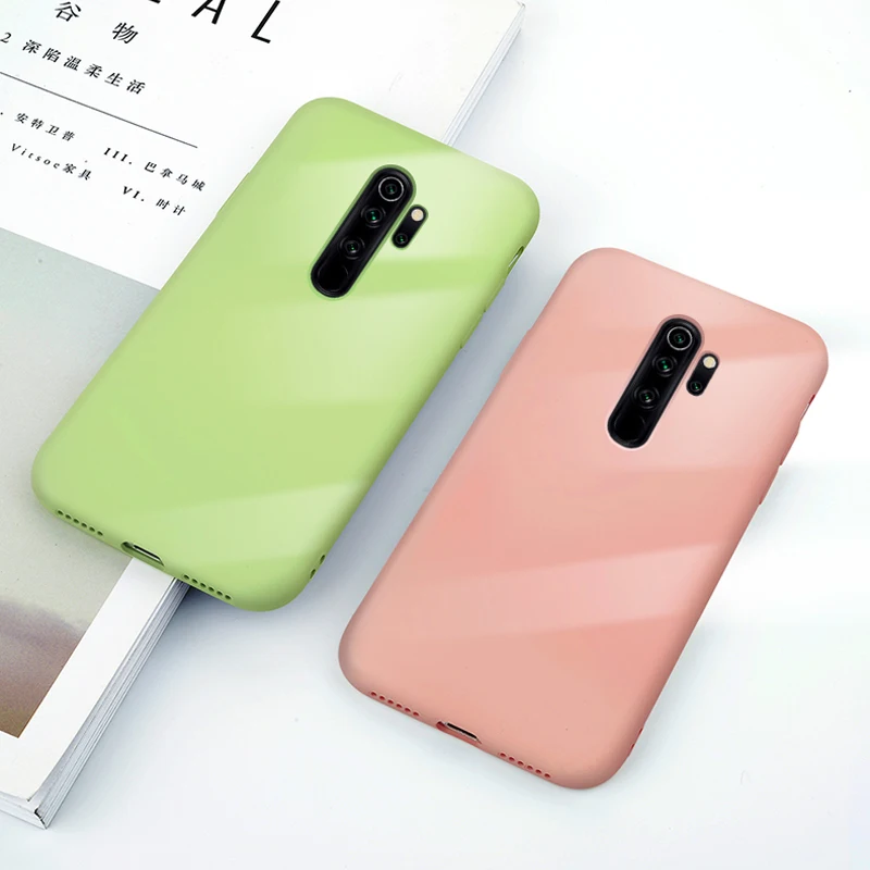 Ультратонкий Мягкий чехол для Xiaomi Redmi Note 8 Pro 8T 8A задняя крышка телефона гладкий