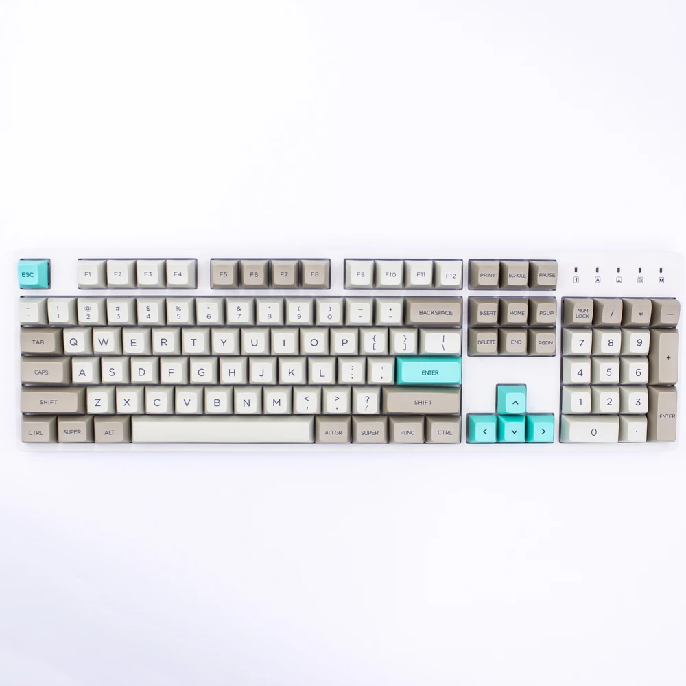 MP SA KEYCAPS PBT Ретро бежевый Keycap сублимационный колпачок для ключей Cherry MX