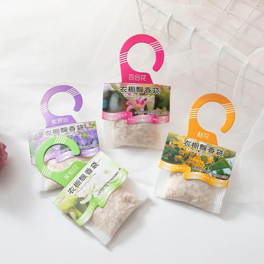 

Ароматный мешок для гардероба, натуральные ароматы, подвесные дезодорирующие бумажные пакеты для гардероба, сумка для ароматерапии, освежи...