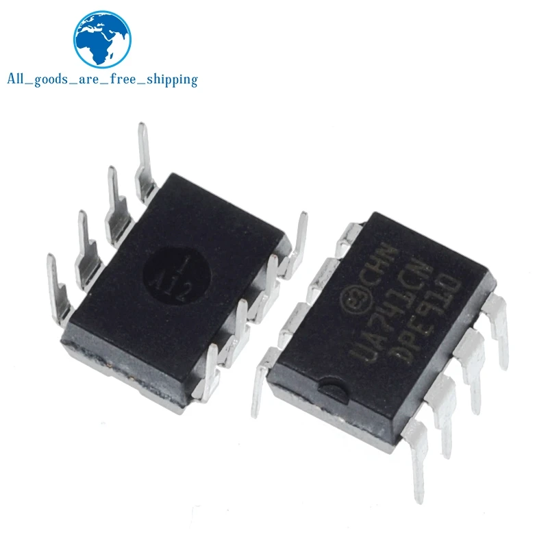 10 шт. UA741CN UA741 LM741 ОП компенсационный Тип DIP 8|op amp| |