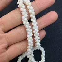 white bone shaped coral beads loosely beaded diy necklace bracelet accessories charm jewelry making women 3x6mm beads pandora