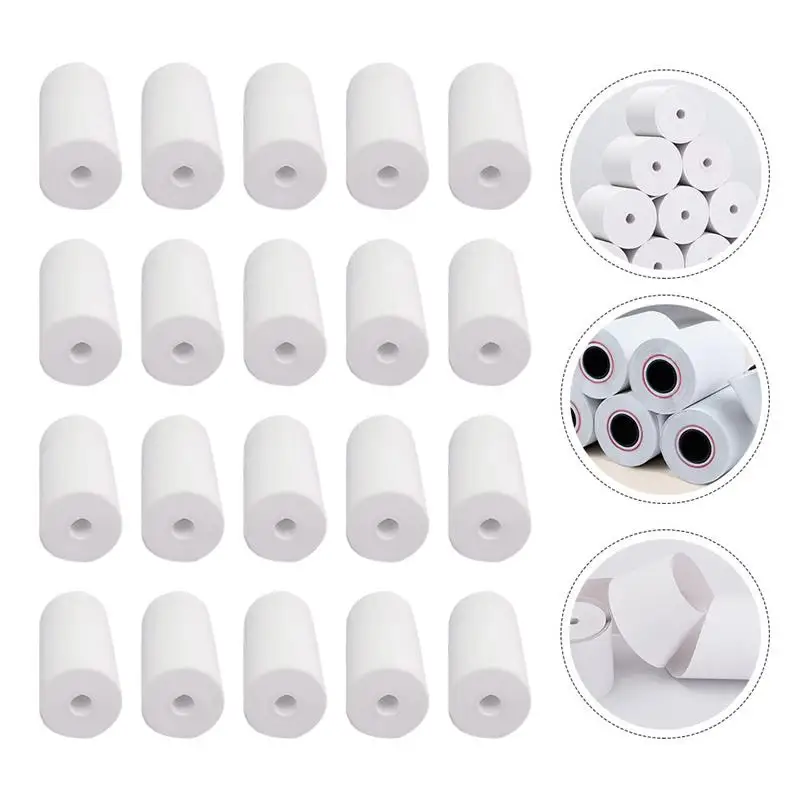 

80 Rolls Premium Printable Practical Safe Cash Register Paper Thermal Paper Roll