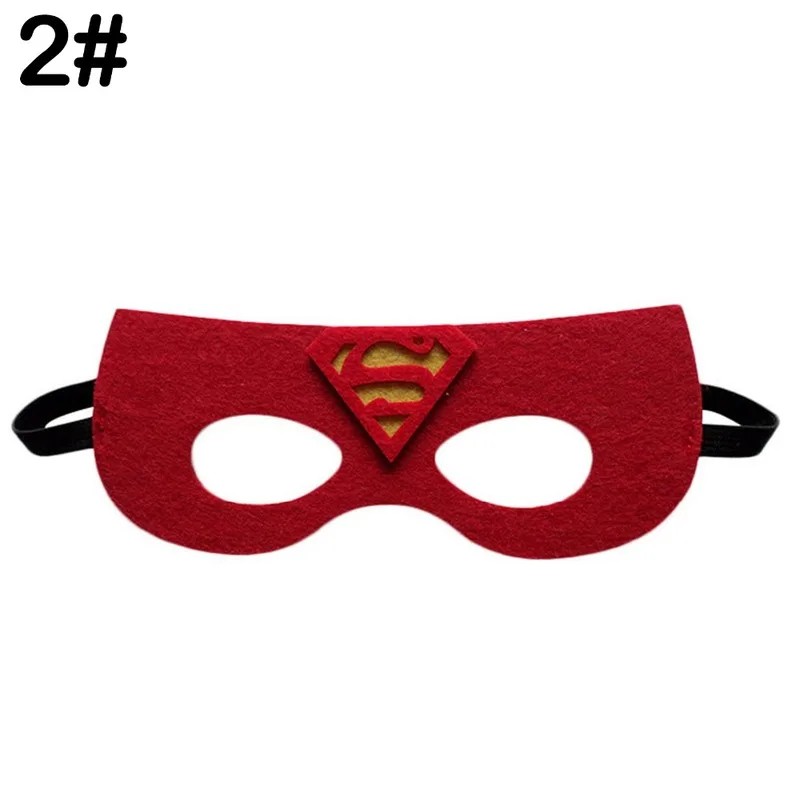 Маска супергероев маскарадный костюм Супермена Бэтмена Человека паука Халка