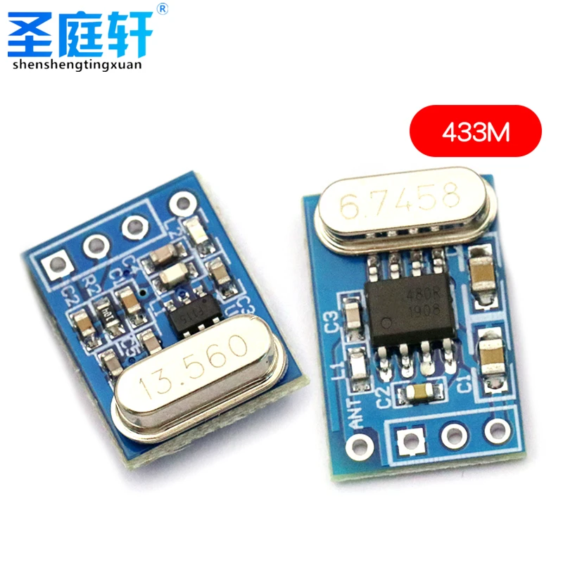 2 шт. модуль платы приемника беспроводного передатчика SYN115 SYN480R ASK/OOK Chip PCB для arduino