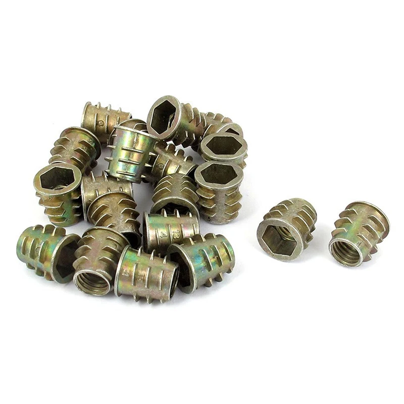 M8x13mm шестигранный винт в резьбовой гайки 20 шт для дерева | Строительство и ремонт