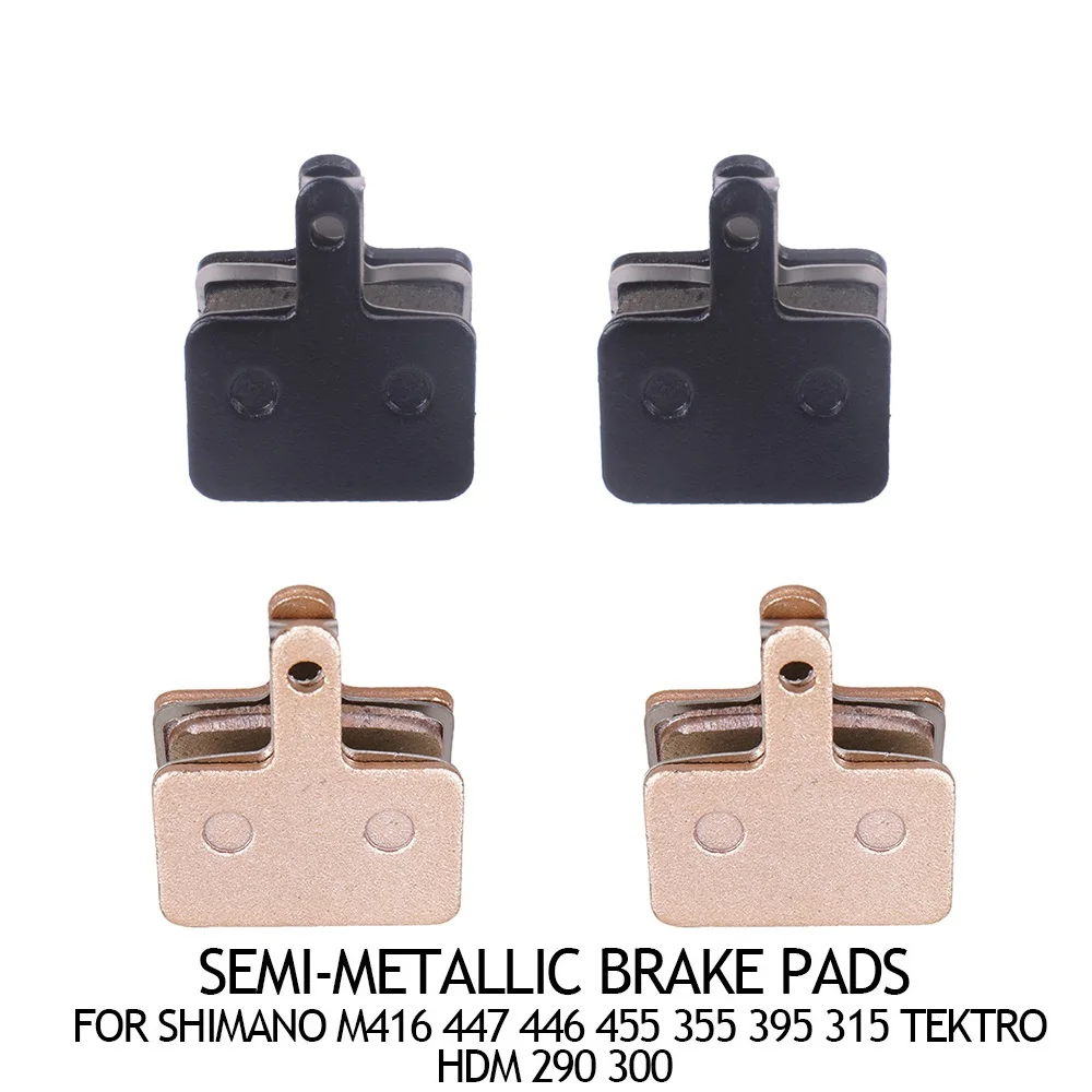 4 пары полуметаллические тормозные колодки для горных велосипедов SHIMANO M416 447 446 455