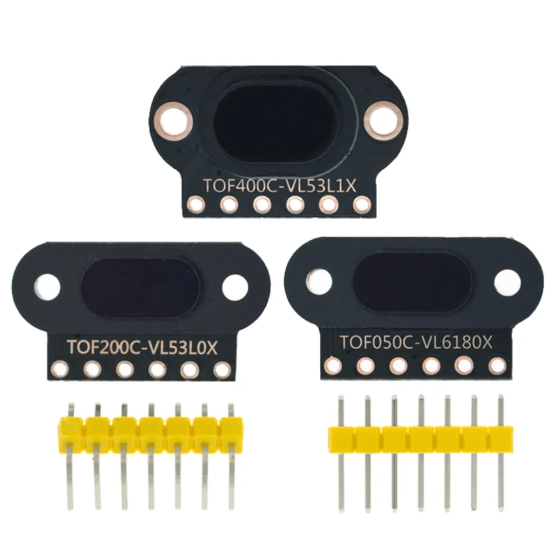 VL6180/VL53L0X/VL53L1X время полета (ToF) лазерный датчик дальности TOF050C TOF200C TOF400C 50 см/2 м/4 м IIC для Arduino STM32