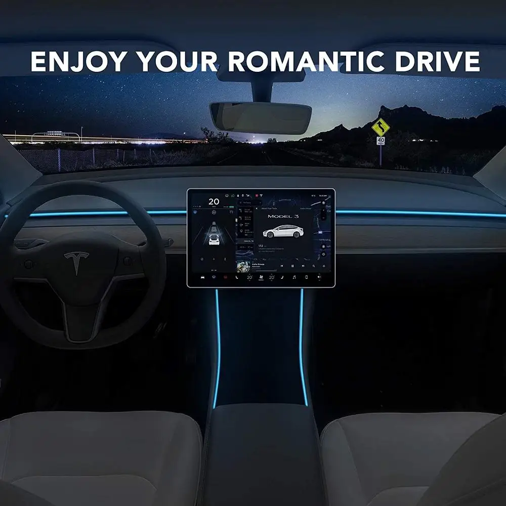 

Model 3 Neon Light Tubes Rgb Interior Led Strip Lights With App Controller Led Strip Light Waterproof Diode Flexible Neon Led