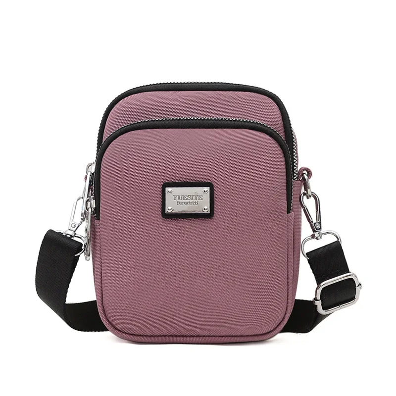 

6 Colors New Nylon women's bag trend 2021 Small crossbody bags for women Mini Brand bags for phone Casual Fashion woman bag