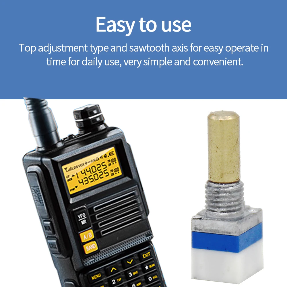 5 шт. Замена громкость Управление переключатель для Motorola Baofeng UV5R UV-5R BF-888S Kenwood TK3107