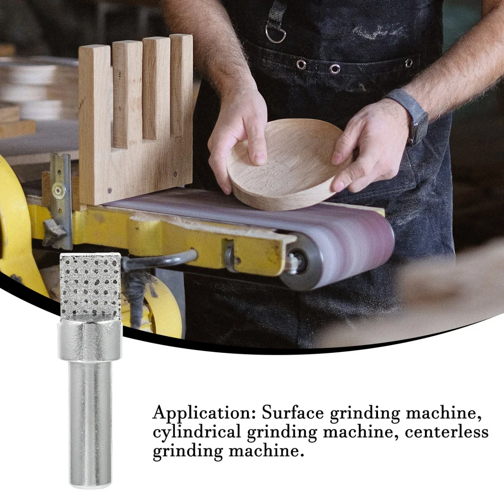 

1pc Diamond Grinding Wheel Dresser Stone Dressing Handhold Grinder Trimmer