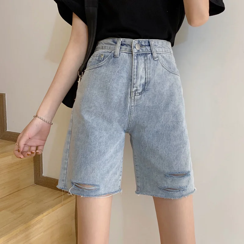 Летние маленькие женские джинсовые шорты 150 см новинка 2020 летние узкие джинсы с