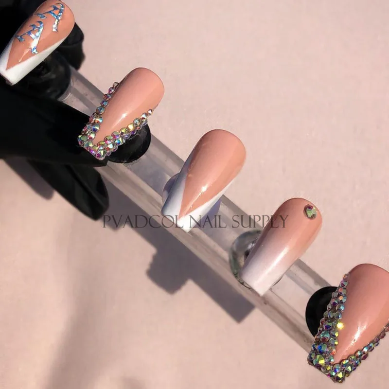 Магнитные накладные ногти Типсы для тренировок демонстрационный стенд