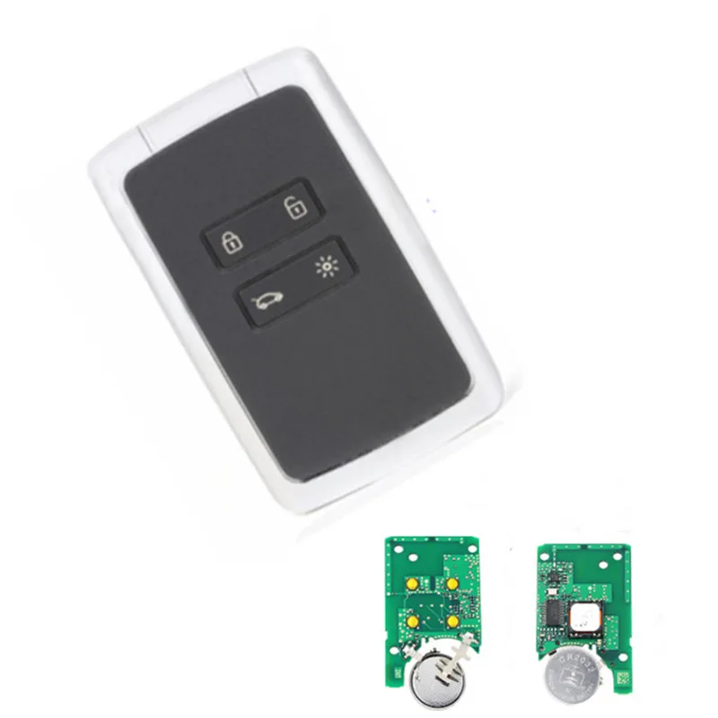 2 шт. умный Автомобильный ключ 4 кнопки дистанционный 434 МГц Hitag AES 4A pcf7953 чип для