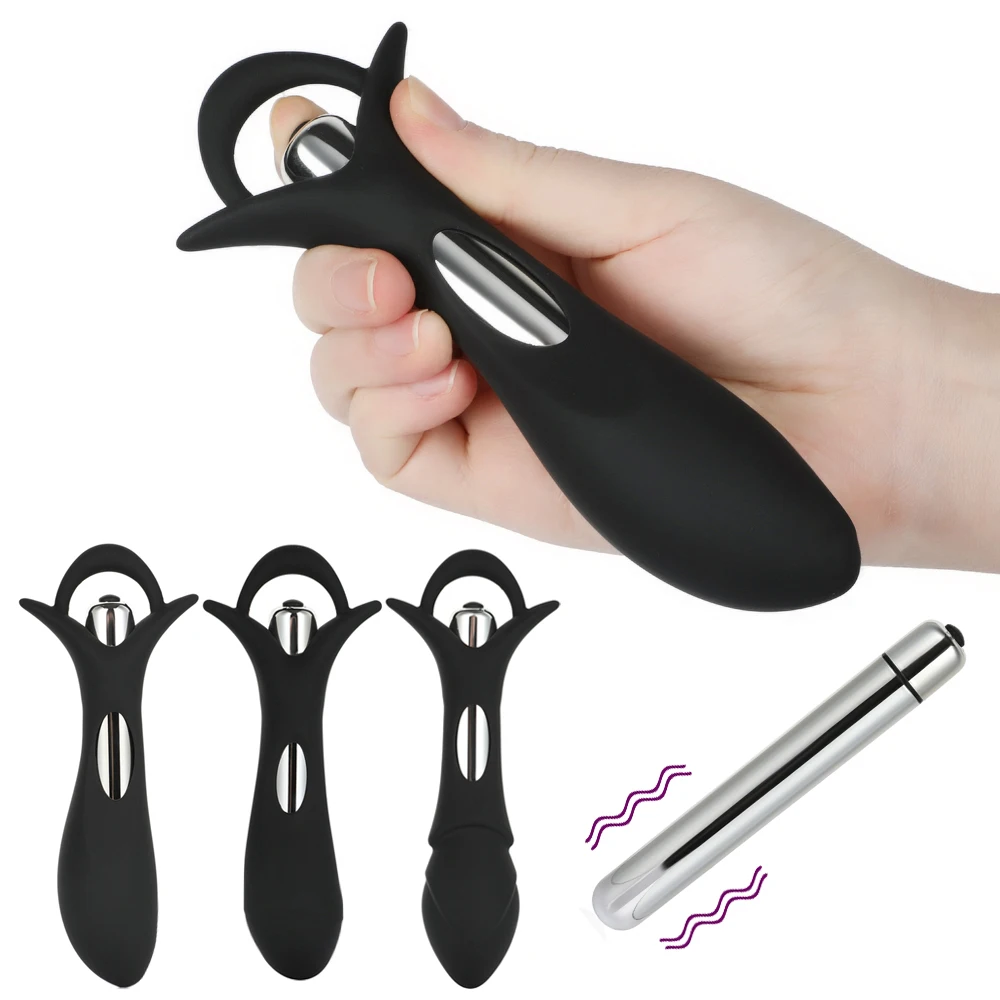 Вибрирующие анальные бусы массаж простаты Анальный Вибратор Анальная пробка