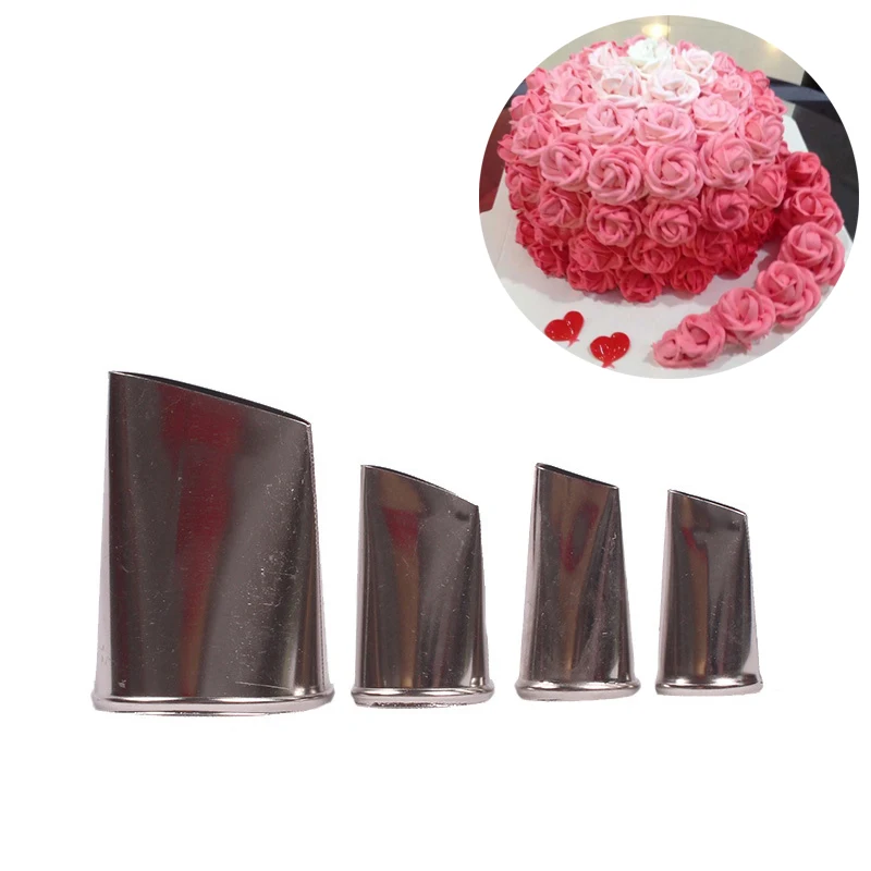 4 шт. кондитерские Насадки для украшения тортов капкейков|Украшения десертов| |