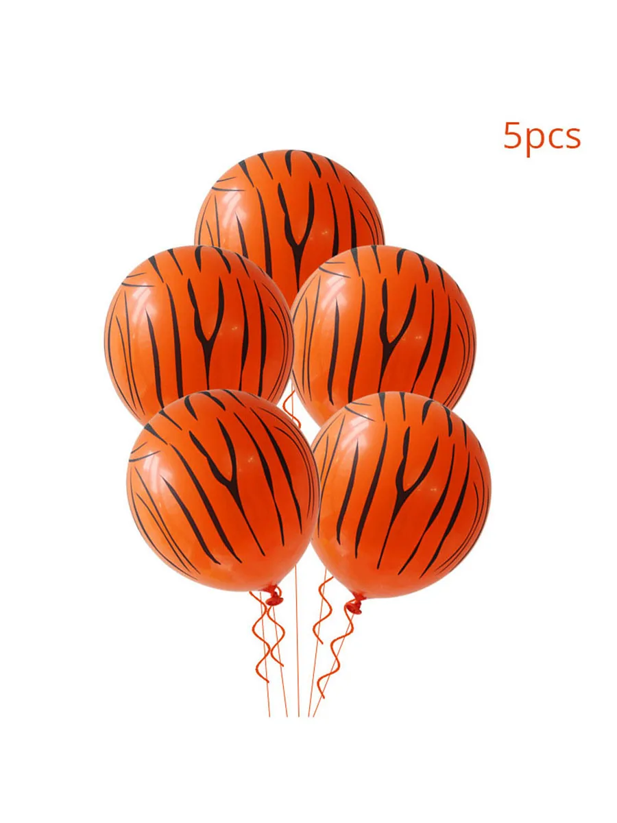 5pcs style 4 Украшения для дня рождения Детские джунгли воздушные шары из фольги в виде животного сафари Зоопарк Животные гелиевые балоны детский душ 1 день рождения Декор - Цвет: 5pcs style 4