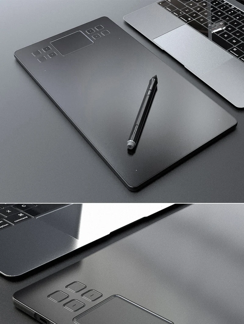 Цифровой планшет графика Рисование планшет Pad w/ручка 8192 уровень 10x" и 6*4" 5080LPI с запасной nib цифровой ручкой