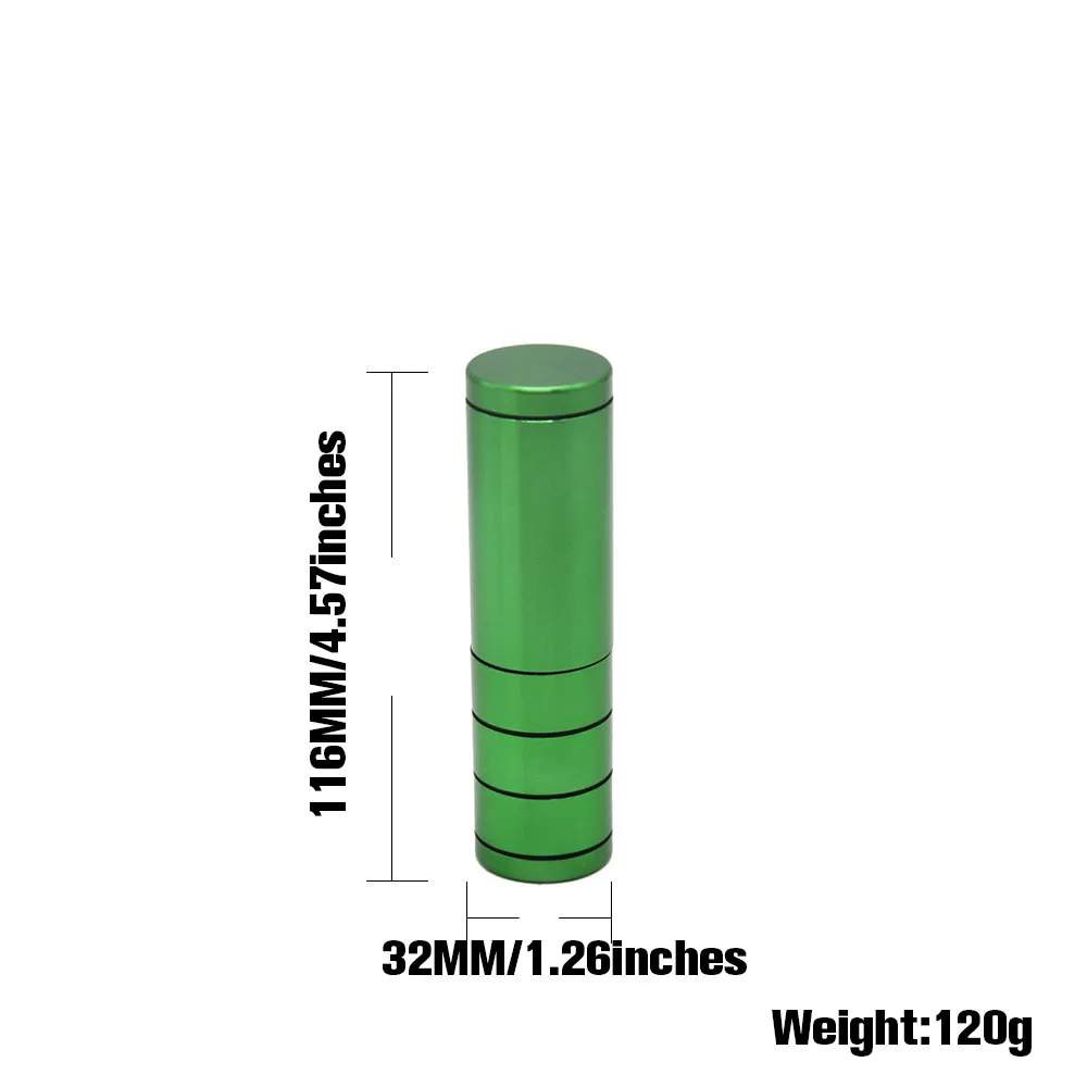 Многофункциональный алюминиевый сплав табака травы курильщик финиш гель + один