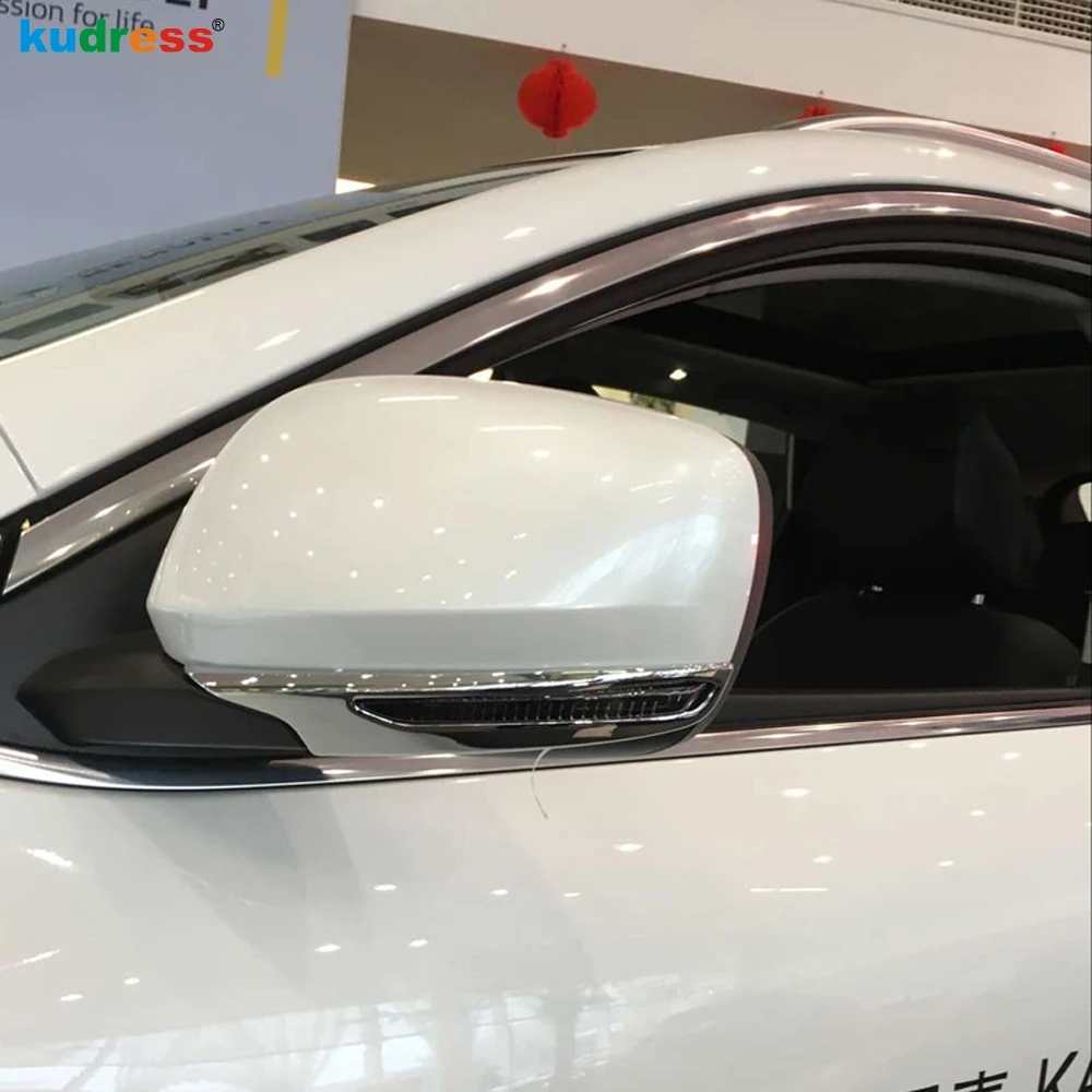 Полоса для бокового зеркала заднего вида Renault Koleos 2016 2017 2018 2019 2020 ABS 2 шт. |