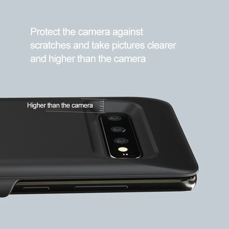 Черные чехлы для зарядного устройства Samsung Galaxy S10 S10e чехол Plus 7000 мАч быстрой